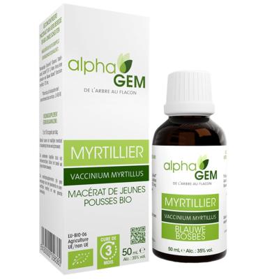 Extrait de bourgeons de myrtillier BIO